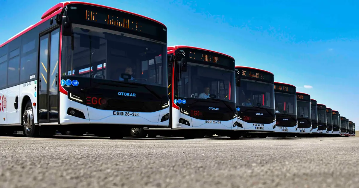 EGO Otobüs filosu güçleniyor Haber gorseli